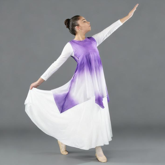 Danzcue Watercolor Dance Tunic