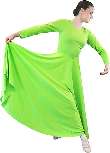 Danzcue Praise Full Length Long Sleeve Dance Dress