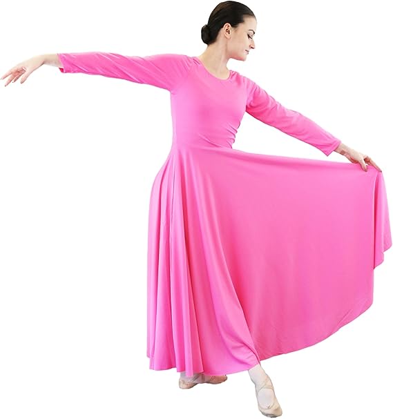 Danzcue Praise Full Length Long Sleeve Dance Dress