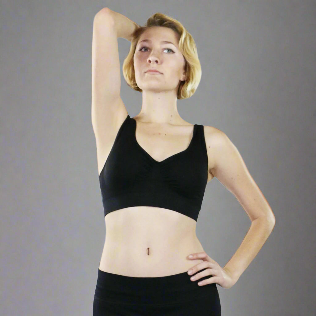 Fitcue Women's Seamless Basic Sports Bra