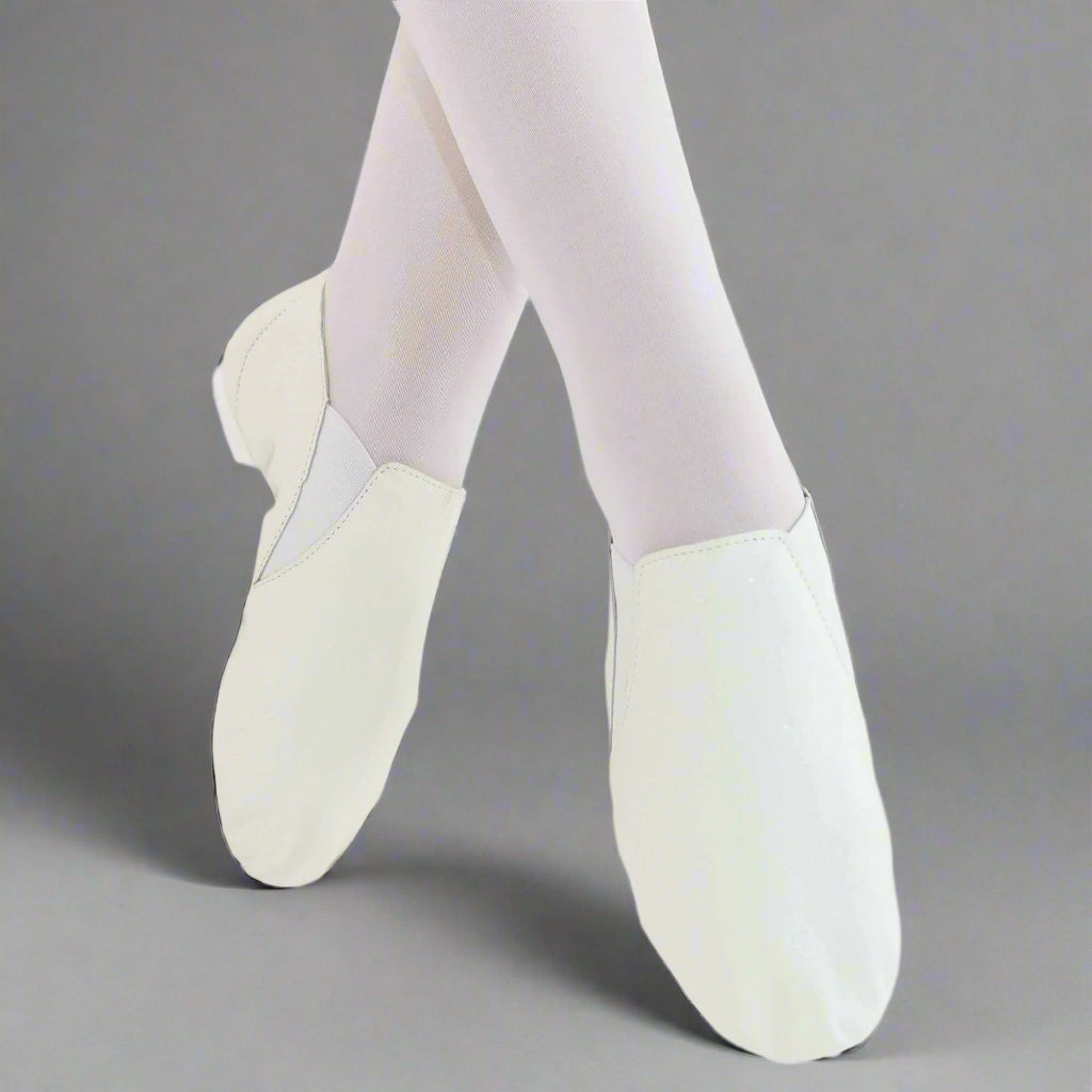 Danzcue Youth Dance Leather Jazz Bootie