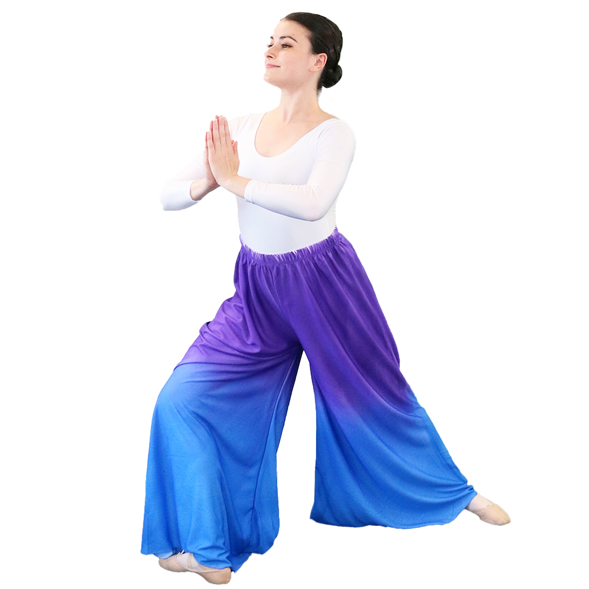 Danzcue Watercolor Celebration of Spirit Palazzo Pants
