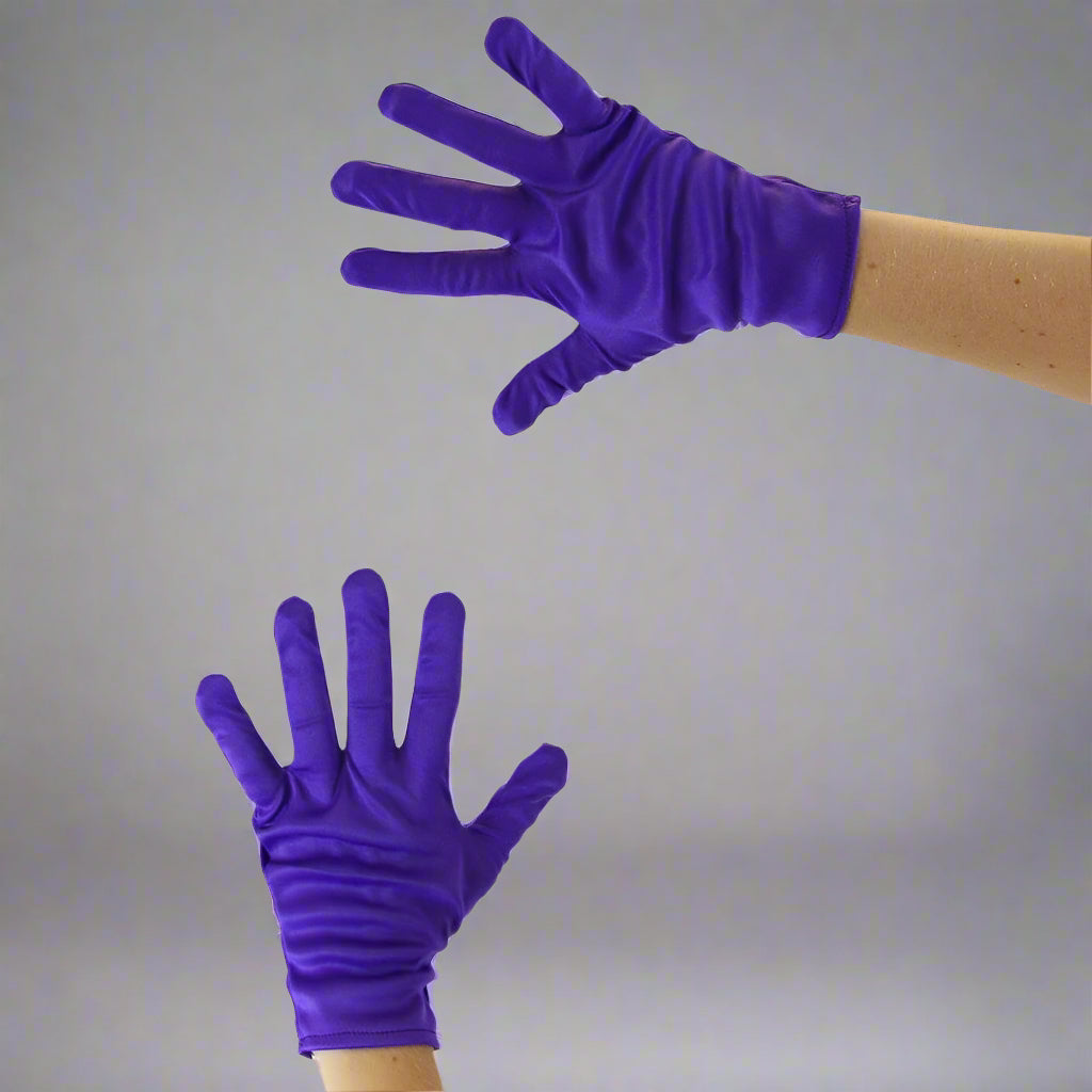 mens purple dress gloves TRUBKH black cotton gloves Thin Lightweight glove Formal Etiquette glove archival glove Jewelry Display glove Cosplay glove for Women Men Driving Sun Protection glove Driving glove Purple One Size