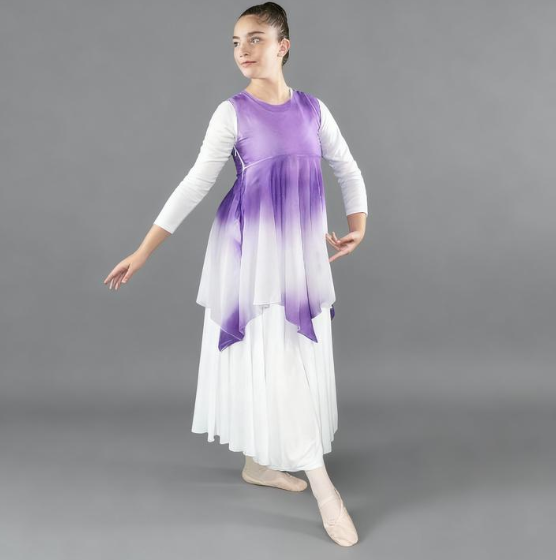 Danzcue Watercolor Dance Tunic