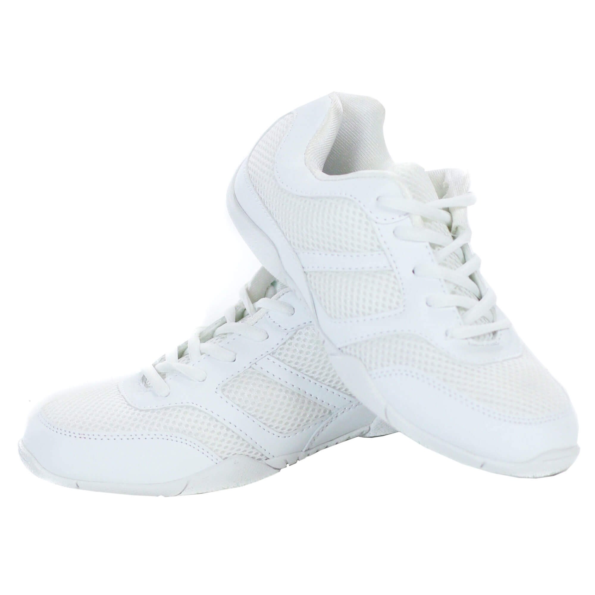 all white cheerleading shoes