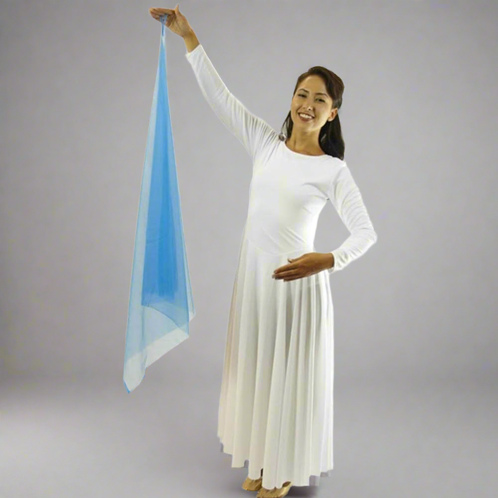 Finger Loop Chiffon Drape