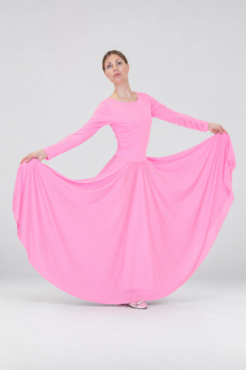 Women's Long-Sleeve Praise Dance Dress