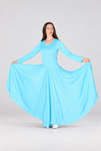 Women's Long-Sleeve Praise Dance Dress
