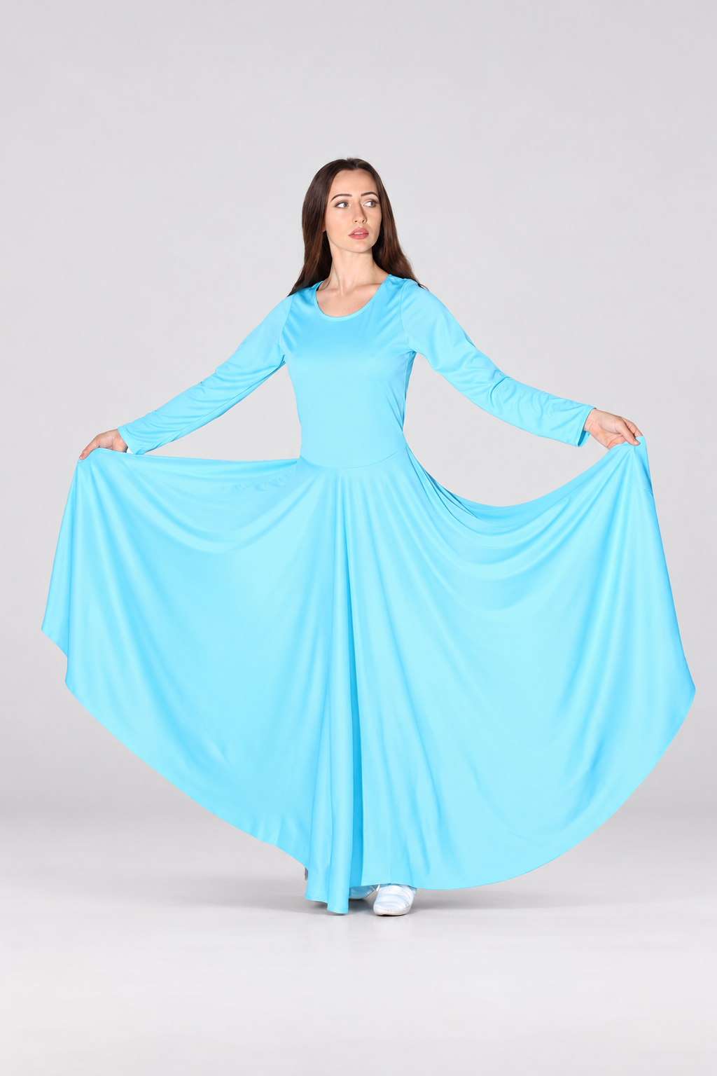 Women's Long-Sleeve Praise Dance Dress