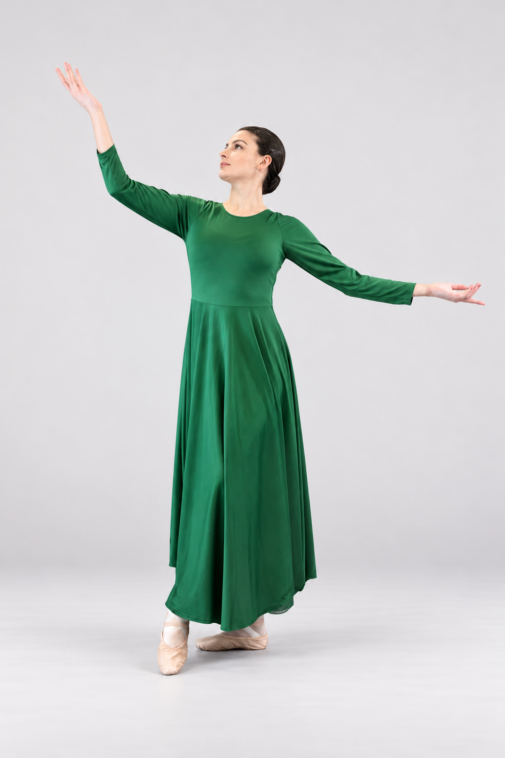 Women's Long-Sleeve Praise Dance Dress
