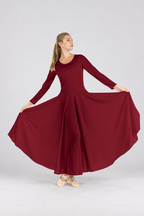 Women's Long-Sleeve Praise Dance Dress