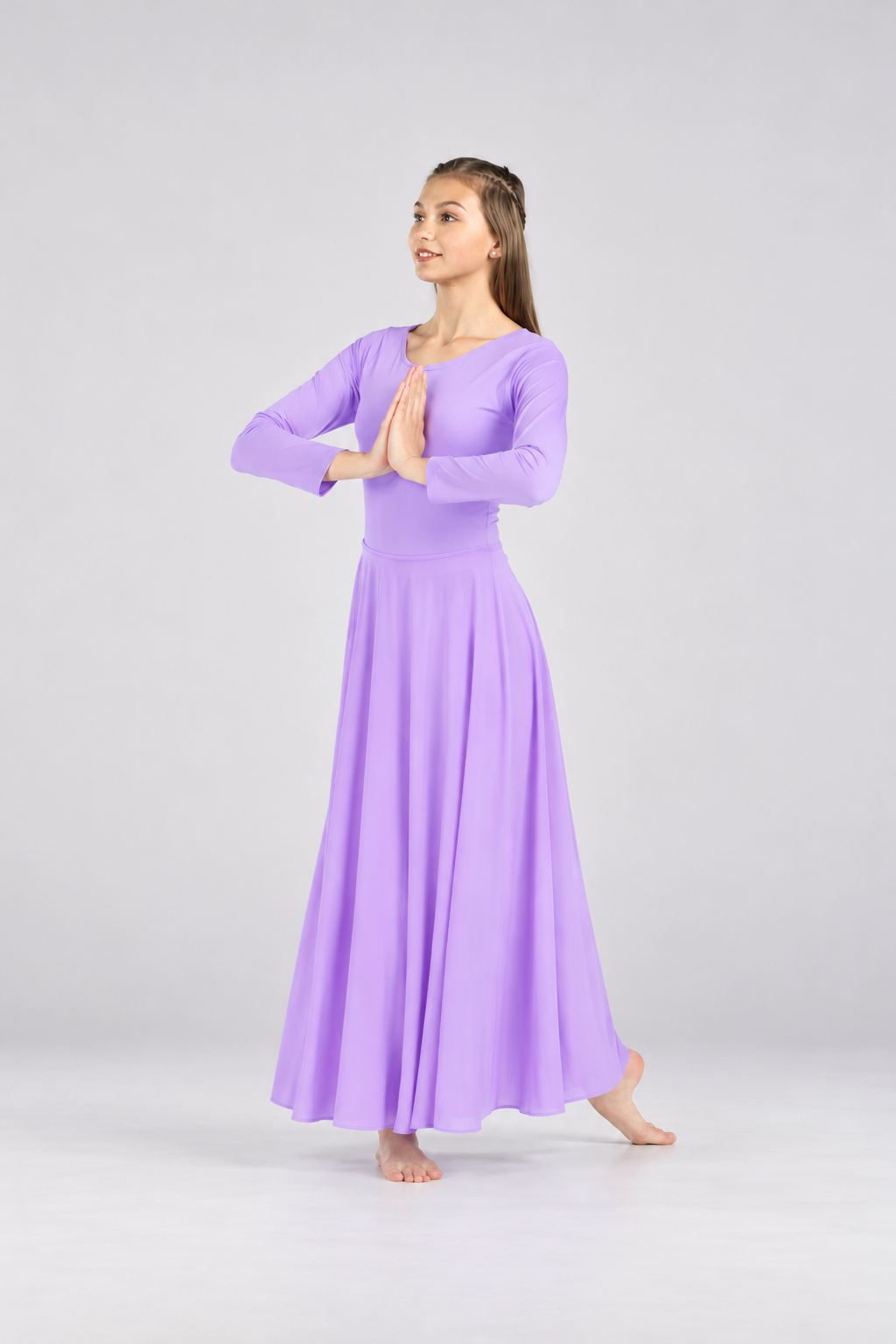 Women's Long-Sleeve Praise Dance Dress