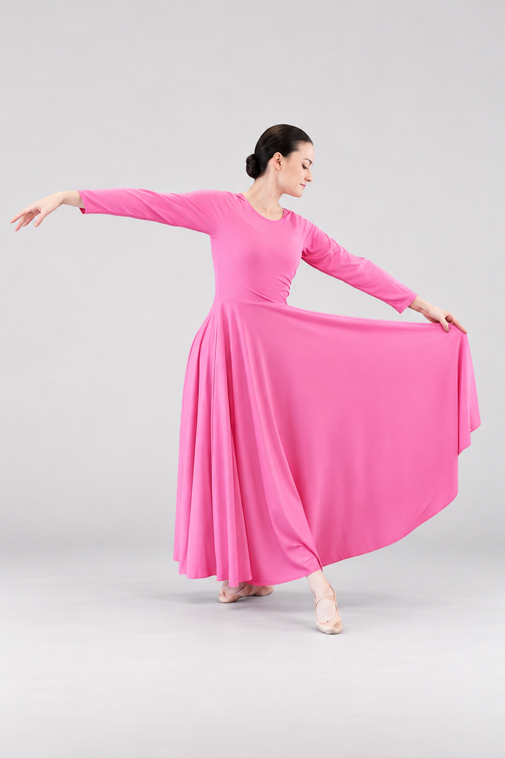 Women's Long-Sleeve Praise Dance Dress