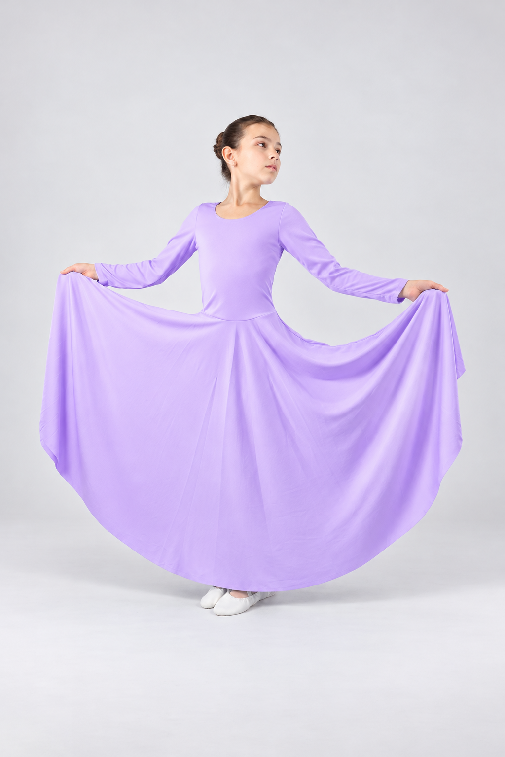 Girls' Long-Sleeve Praise Dance Dress