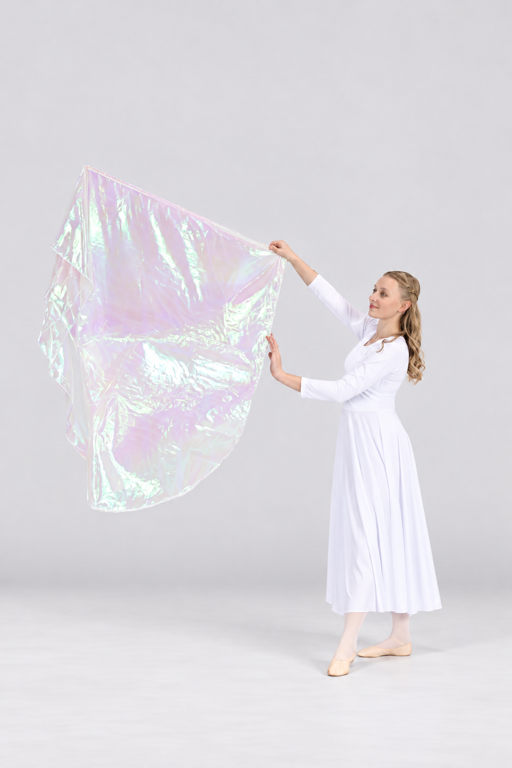 Praise Dance Flag with Rod