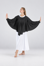 Women's Angel-Sleeve Praise Dance Tunic