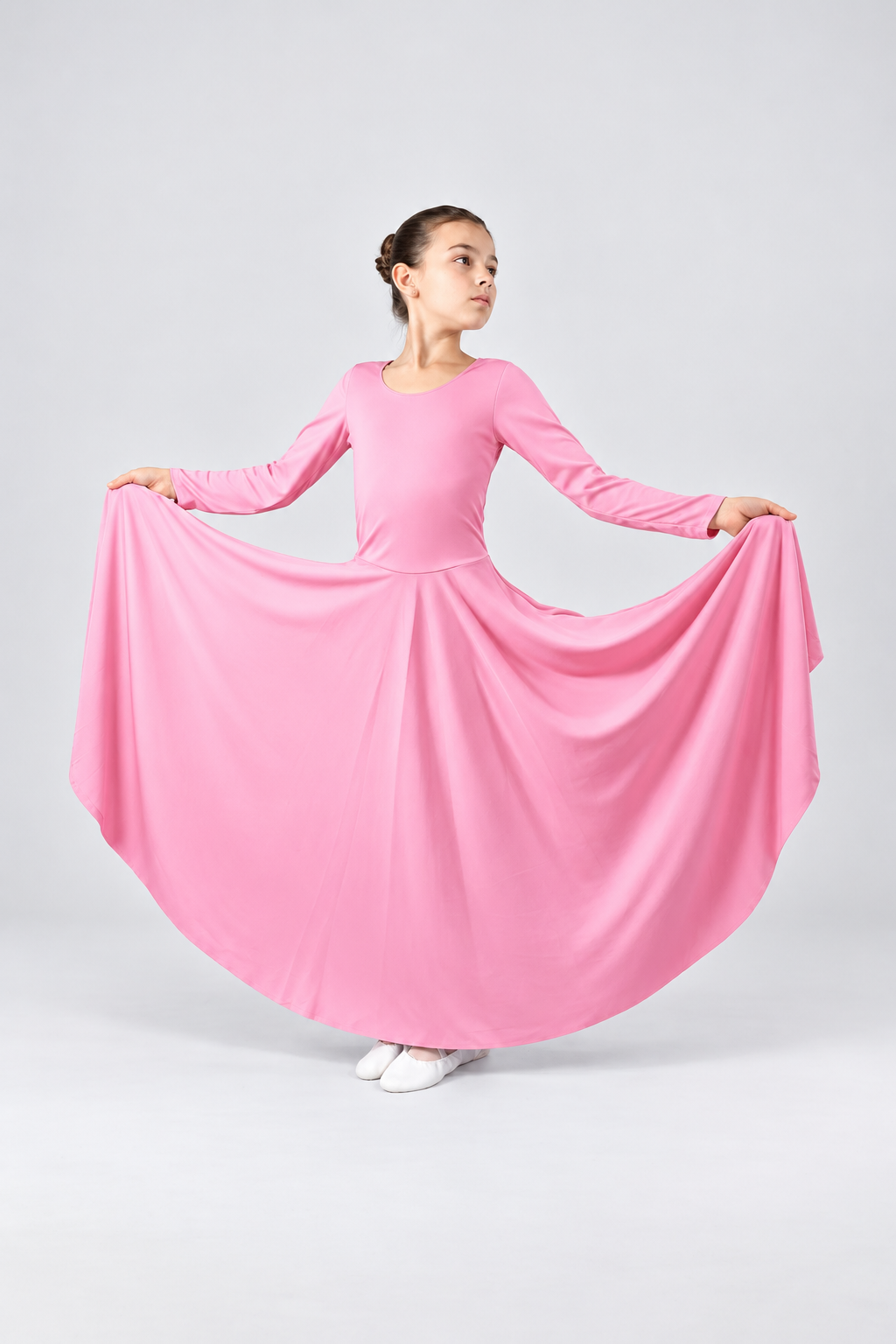 Girls' Long-Sleeve Praise Dance Dress