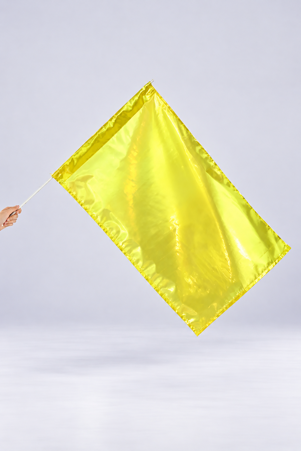 Flowing Metallic Performance Flag
