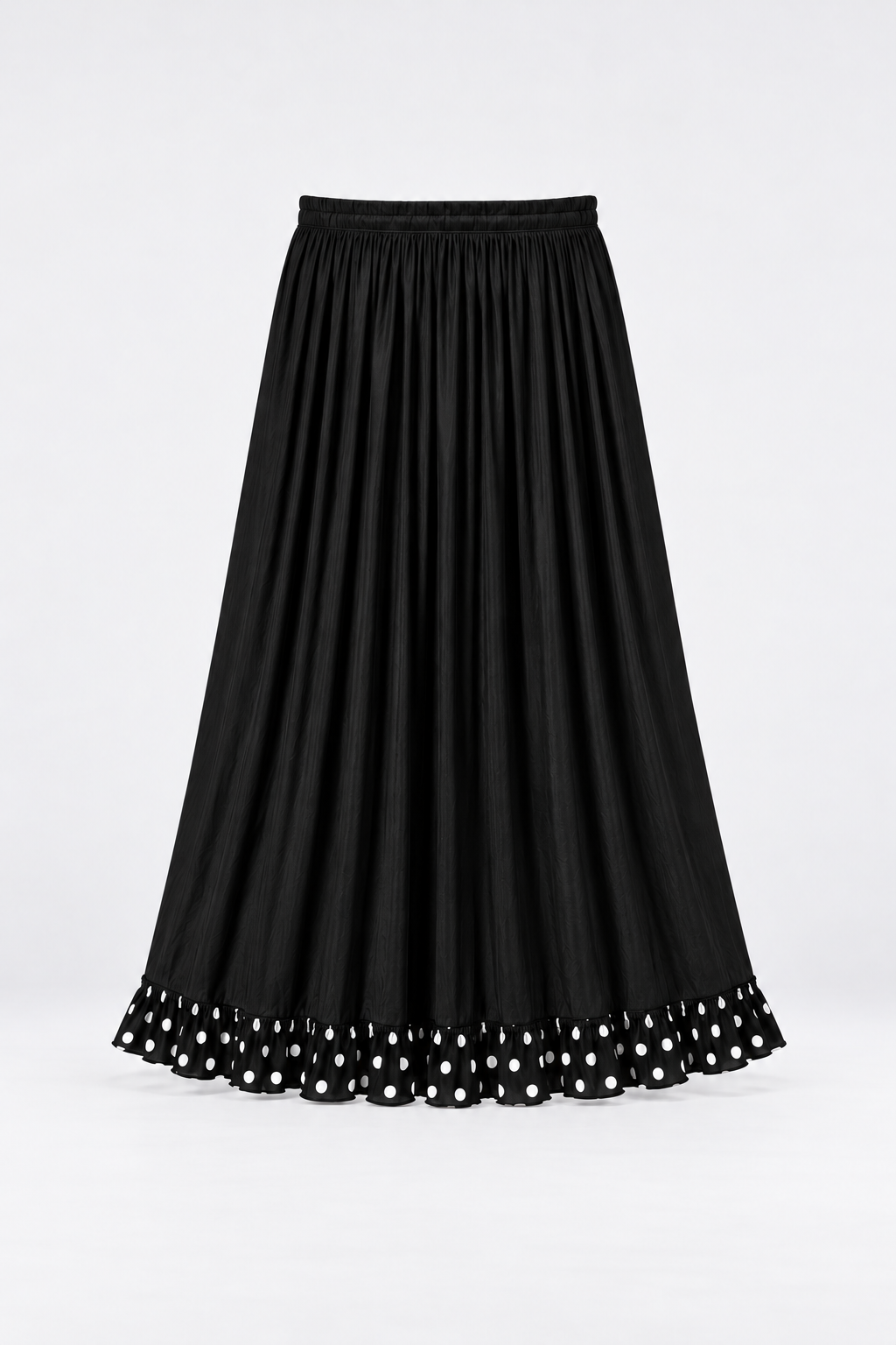 Spanish Ruffle Hem Long Dress