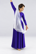 Chiffon Praise Dance Drape with Finger Loops