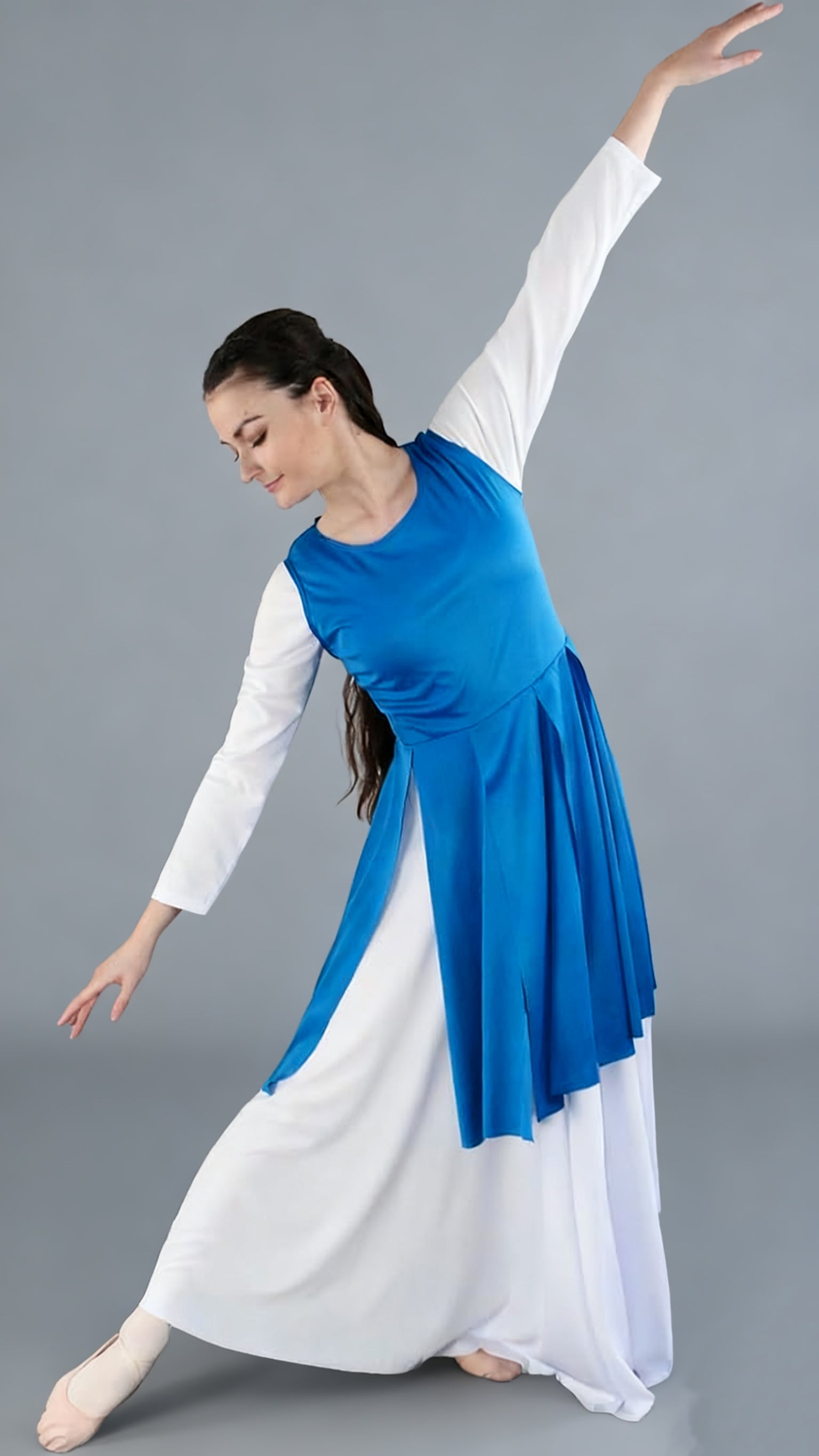 Sleeveless Split Hem Dance Tunic (dress not included)