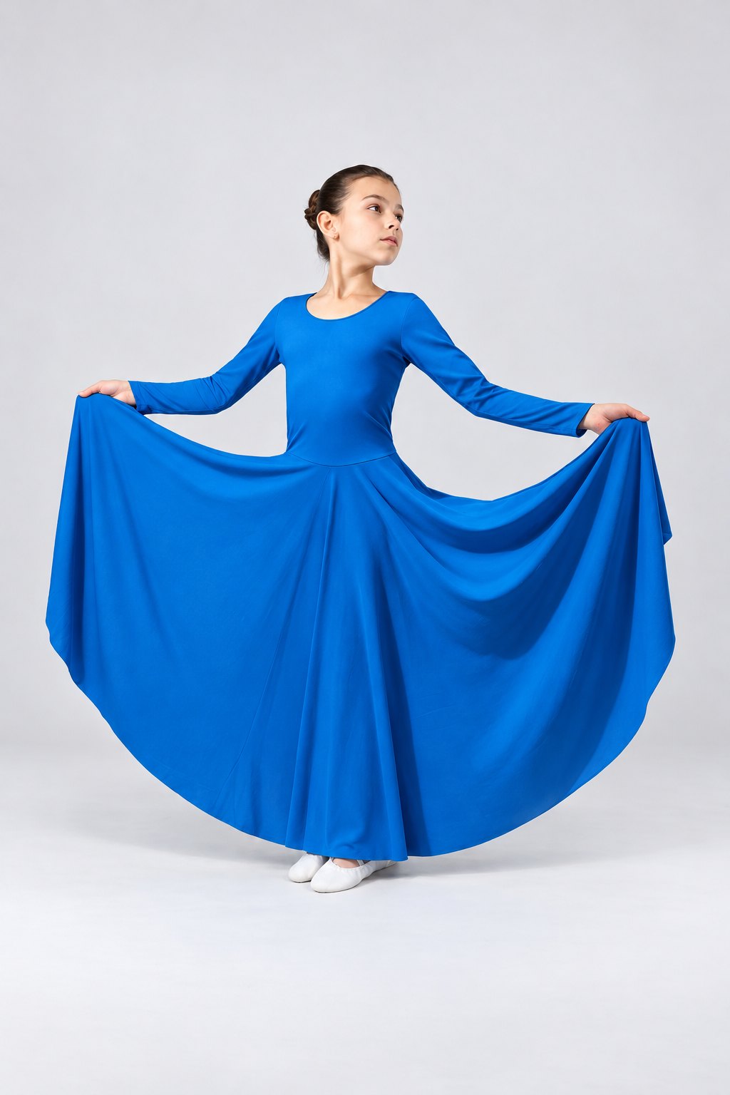 Girls' Long-Sleeve Praise Dance Dress