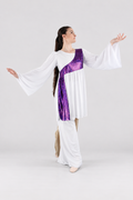 Women's Flared Sleeve Sequin Praise Dance Top