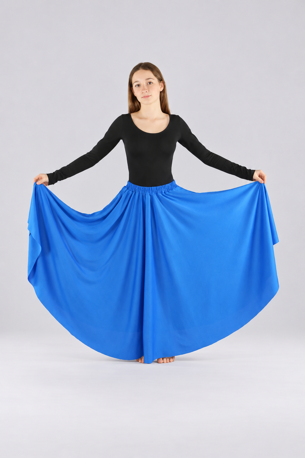 Girls' Full-Length Praise Dance Skirt