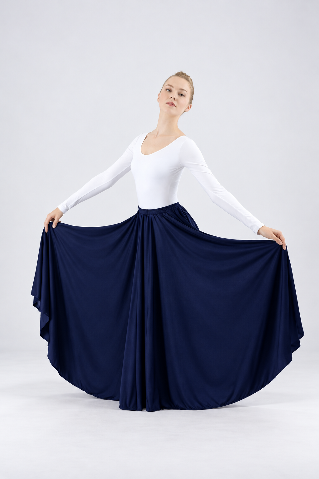 Women's Full-Length Praise Dance Skirt