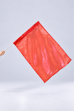 Flowing Metallic Performance Flag