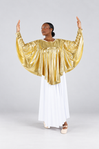 Women's Angel-Sleeve Praise Dance Tunic