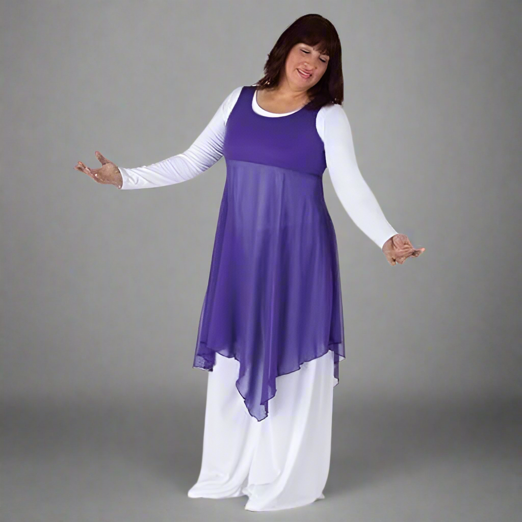 Body Wrappers Praise Dance Pullover Vest