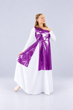 Women's Sleeveless Split Hem Praise Dance Tunic