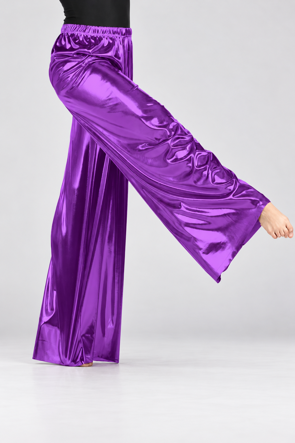 Women's Elastic Waist Wide-Leg Praise Dance Pants