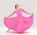 Child Solid Long Dance Dress