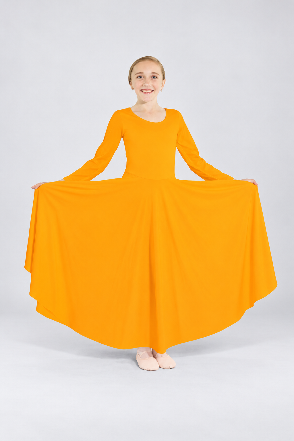 Girls' Long-Sleeve Praise Dance Dress
