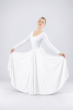 Women's Full-Length Praise Dance Skirt