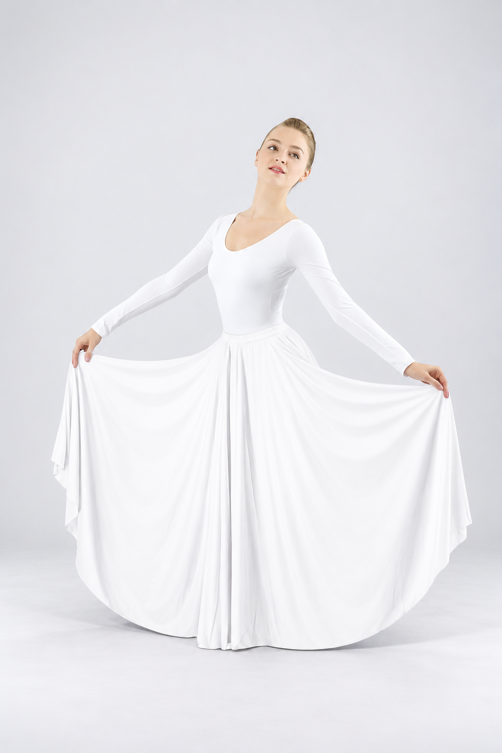 Women's Full-Length Praise Dance Skirt