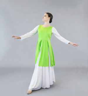 Sleeveless Split Hem Dance Tunic (dress not included)