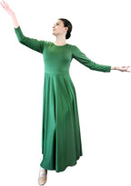 Danzcue Praise Full Length Long Sleeve Dance Dress