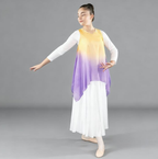 Danzcue Watercolor Chiffon Tunic
