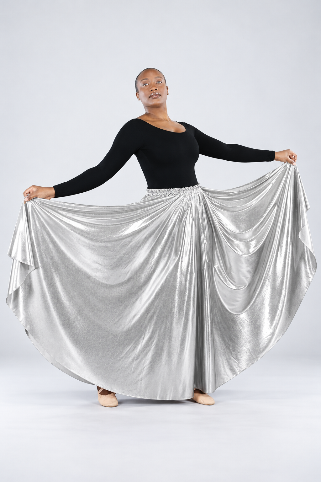 Women's Full-Length Praise Dance Skirt