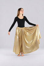 Girls' Full-Length Praise Dance Skirt