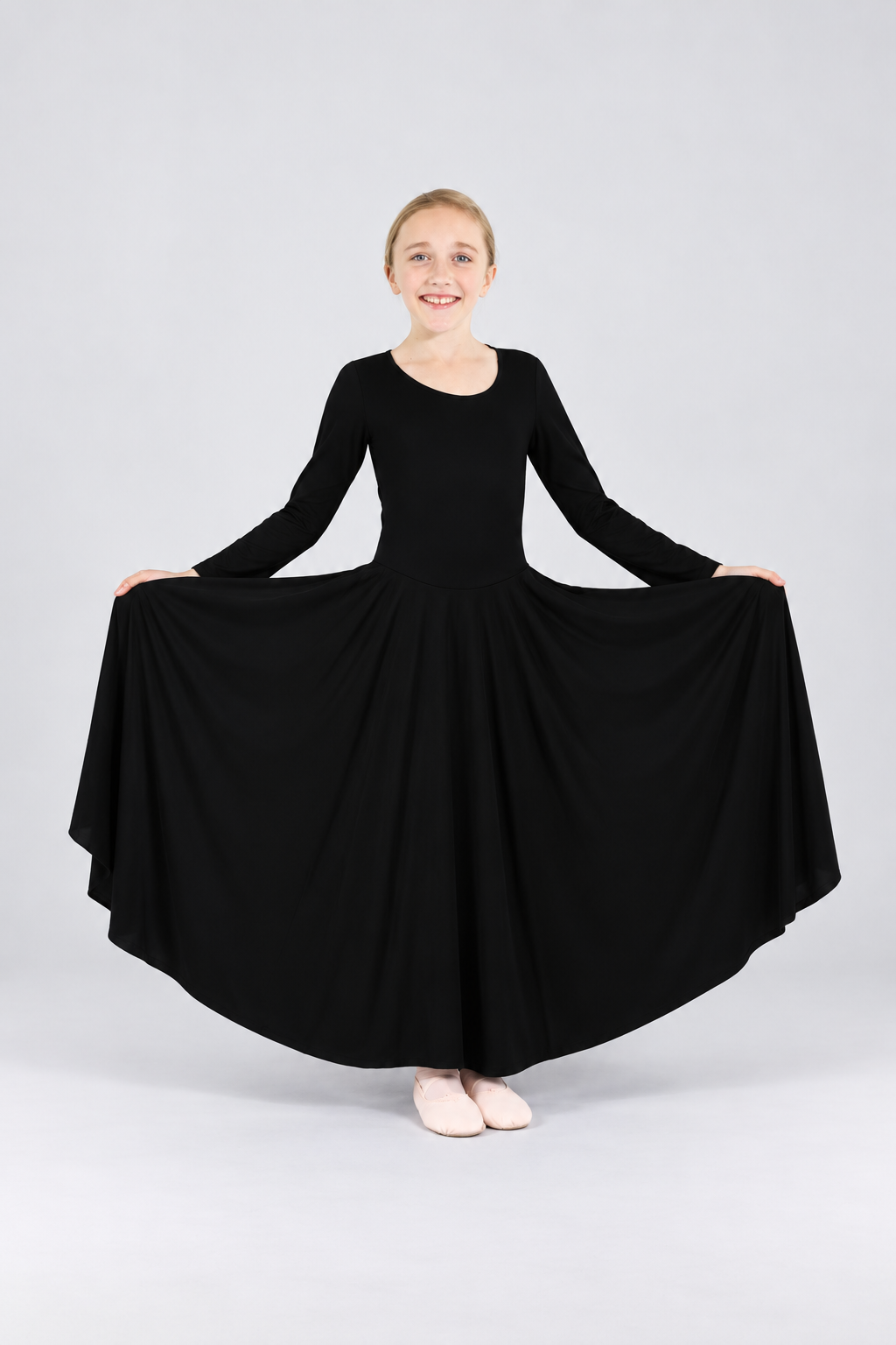 Girls' Long-Sleeve Praise Dance Dress
