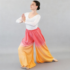 Danzcue  Watercolor Celebration of Spirit Palazzo Pants