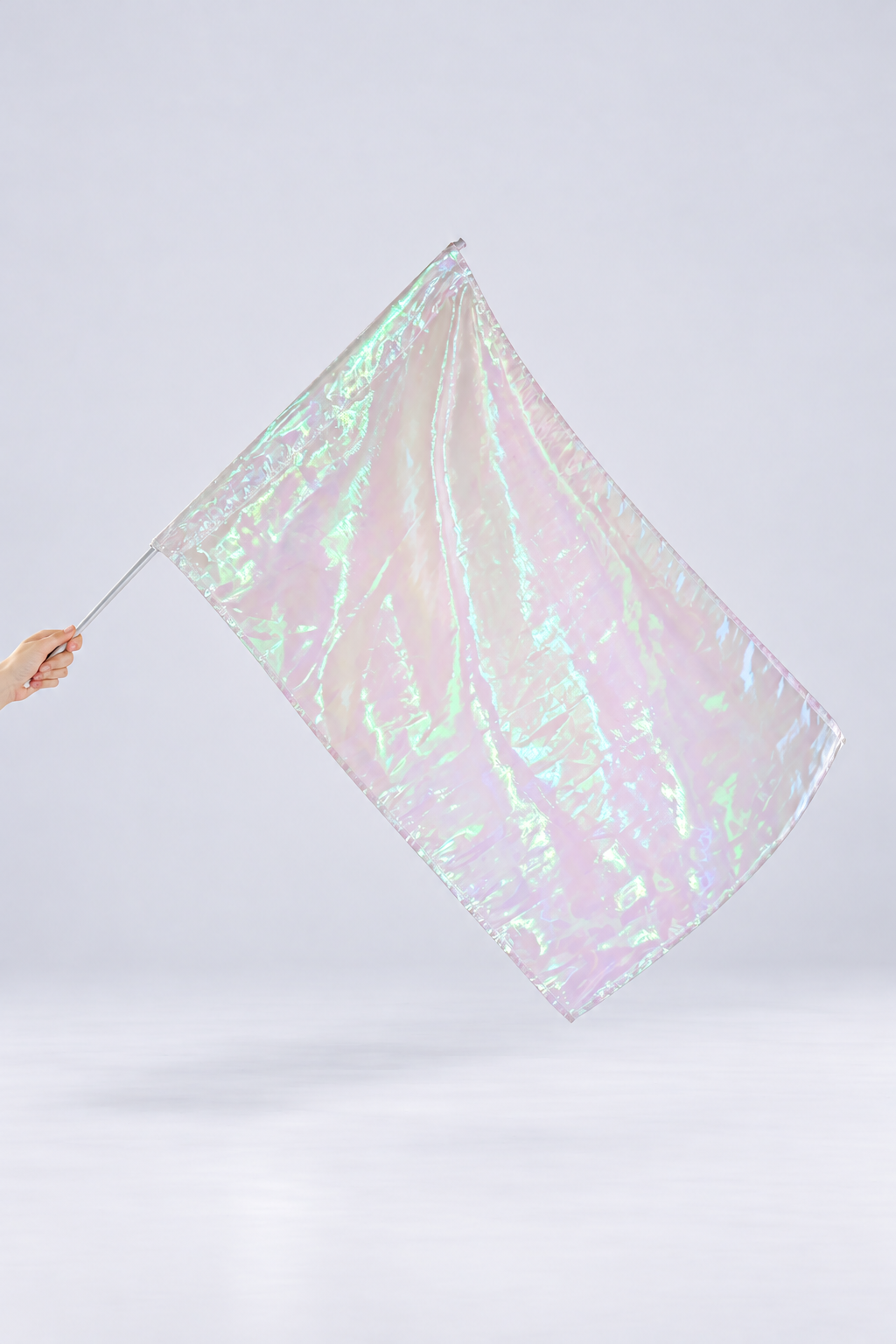 Flowing Metallic Performance Flag