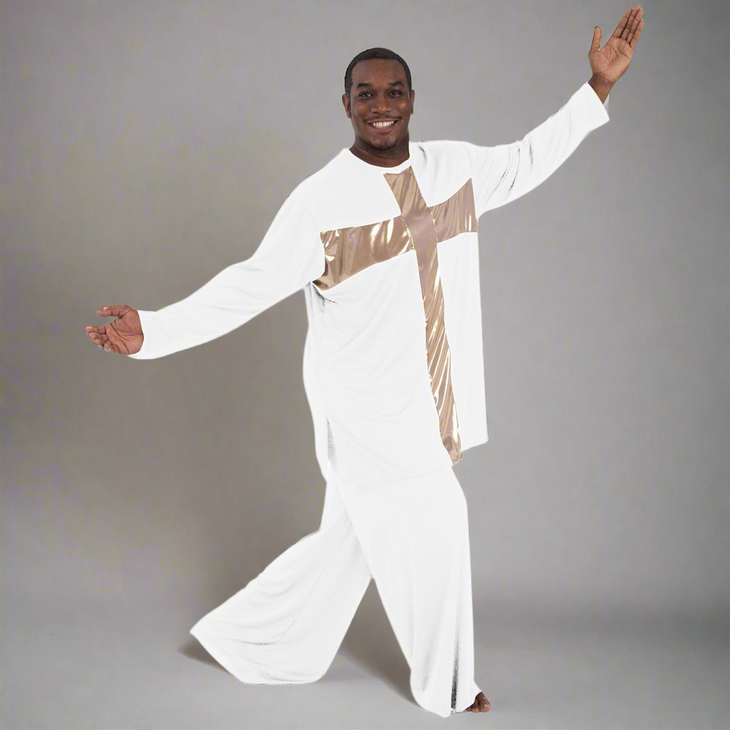 Praise Cross Male Inspired Pullover (pants not included)