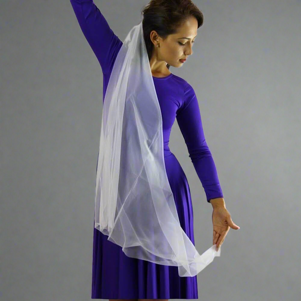 Finger Loop Chiffon Drape