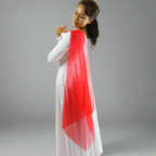 Finger Loop Chiffon Drape