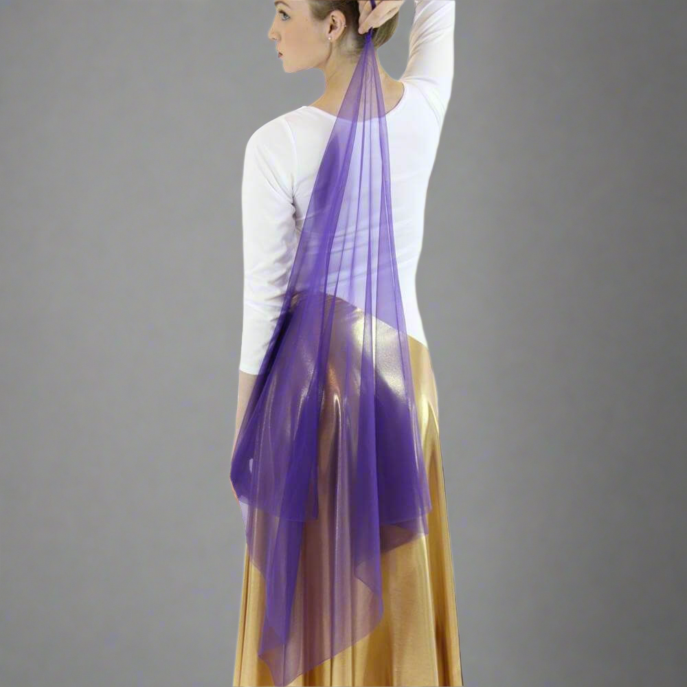 Finger Loop Chiffon Drape